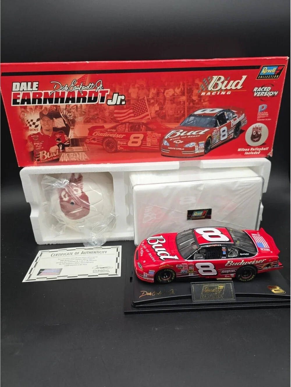 Dale Earnhardt Jr. #8 Budweiser 2001 Dover Win Chevrolet & Wilson Volleyball Car